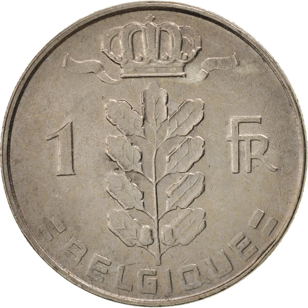 Coin, Belgium, Franc, 1977, AU(50-53), Copper-nickel, KM:142.1