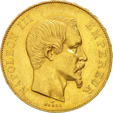 Munten, Frankrijk, Napoleon III, Napoléon III, 50 Francs, 1855, Paris, PR