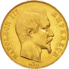 Coin, France, Napoleon III, Napoléon III, 50 Francs, 1857, Paris, AU(55-58)