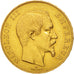 Munten, Frankrijk, Napoleon III, Napoléon III, 50 Francs, 1859, Strasbourg, PR