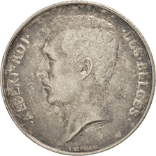 Coin, Belgium, Franc, 1911, EF(40-45), Silver, KM:72