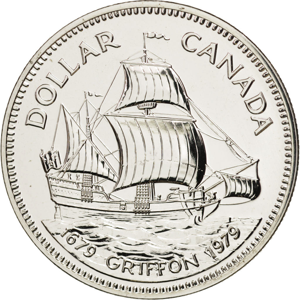 Kanada, Elizabeth II, Dollar, 1979, Ottawa, UNZ+, Silber, KM 124