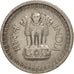 INDIA-REPUBLIC, 25 Naye Paise, 1961, Calcutta, AU(50-53), Nickel, KM:47.2