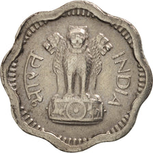 Munten, INDIAASE REPUBLIEK, 2 Naye Paise, 1961, Bombay, ZF+, Copper-nickel