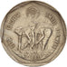 INDIA-REPUBLIC, Rupee, 1987, Calcutta, AU(50-53), Copper-nickel, KM:81