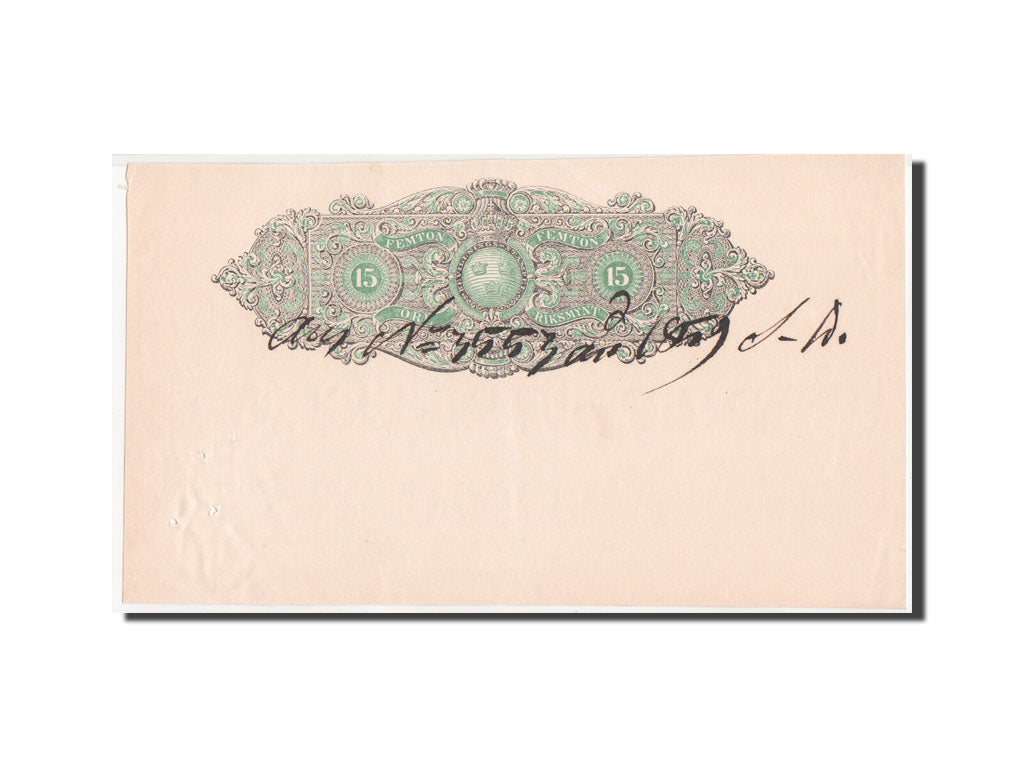 Sweden, 15 Ore, 1859, UNC(60-62)
