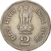 Coin, INDIA-REPUBLIC, 2 Rupees, 1996, Bombay, AU(50-53), Copper-nickel, KM:121.4