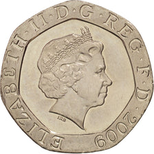 Monnaie, Grande-Bretagne, Elizabeth II, 20 Pence, 2009, TTB+, Copper-nickel