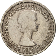 Coin, Great Britain, Elizabeth II, Florin, Two Shillings, 1953, VF(30-35)