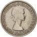 Coin, Great Britain, Elizabeth II, Florin, Two Shillings, 1953, VF(30-35)