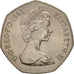 Great Britain, Elizabeth II, 50 Pence, 1983, AU(50-53), Copper-nickel, KM:932