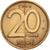 Moneda, Bélgica, Albert II, 20 Francs, 20 Frank, 1994, Brussels, MBC+, Níquel