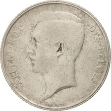 Bélgica, Franc, 1910, MBC+, Plata, KM:72
