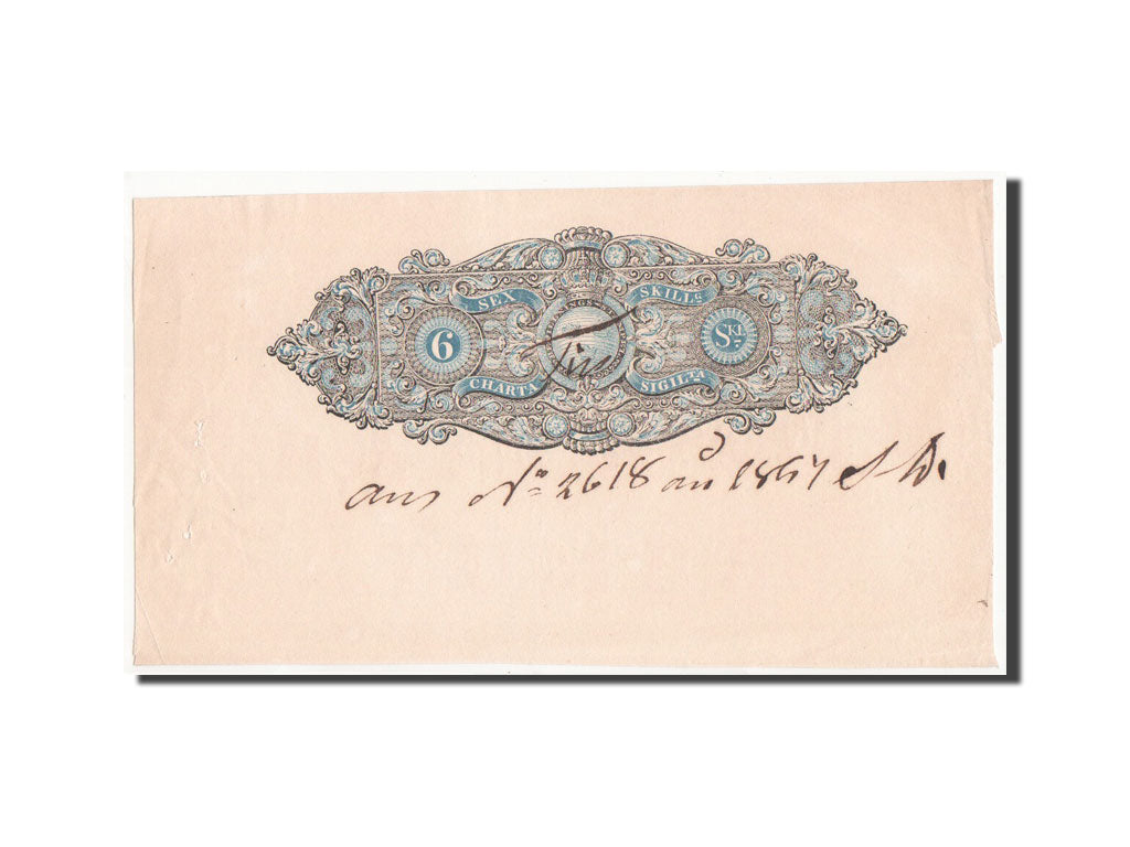Sweden, 6 Skilling, 1854, UNC(63)