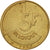 Moneta, Belgia, 5 Francs, 5 Frank, 1987, AU(50-53), Mosiądz lub