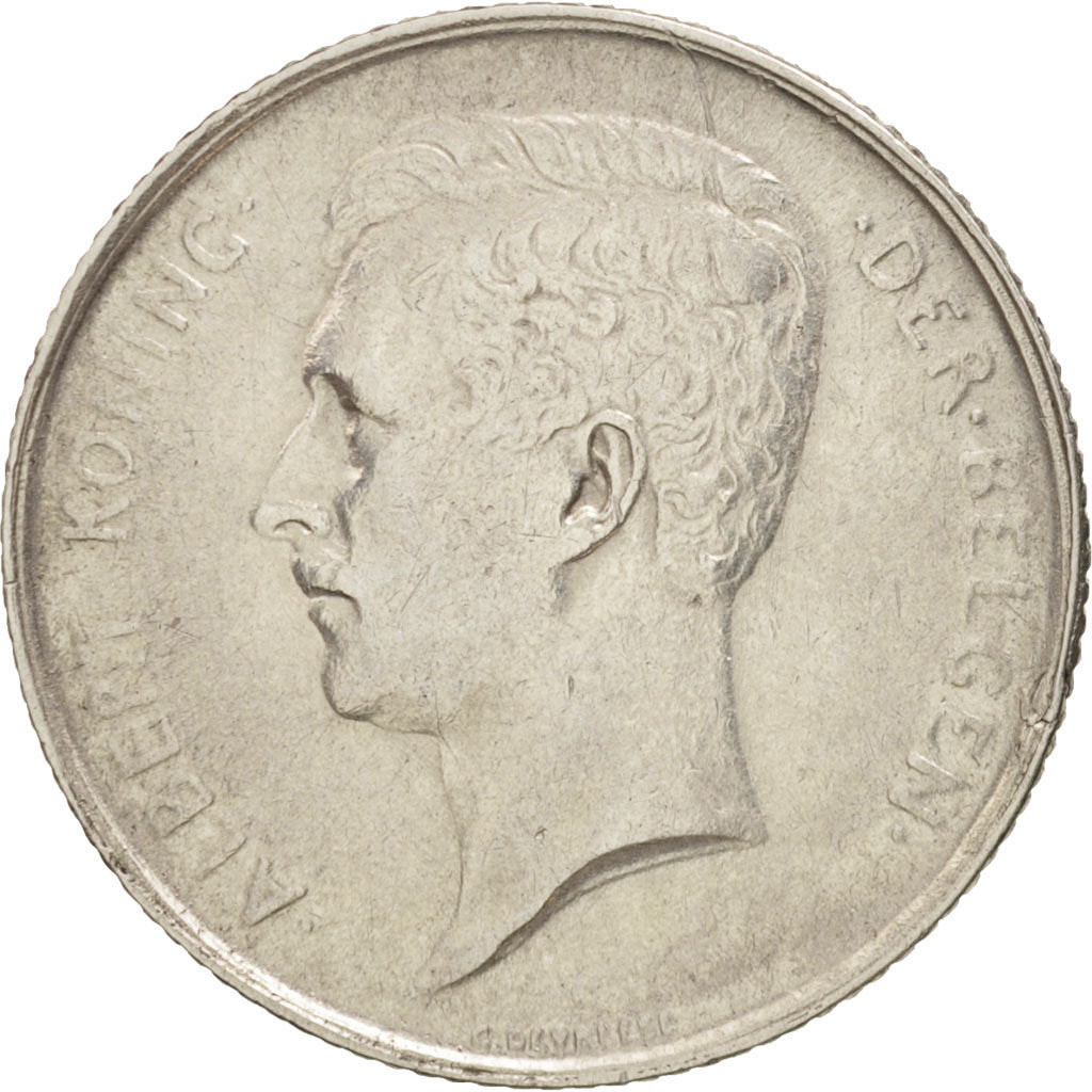 Belgium, Franc, 1913, AU(50-53), Silver, KM:73.1