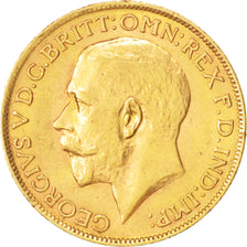 Monnaie, Afrique du Sud, George V, Sovereign, 1927, Pretoria, SUP, Or, KM:21