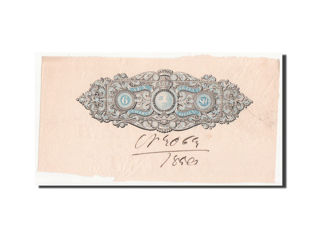 Sweden, 6 Skilling, 1846, AU(55-58)