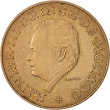 Moneda, Mónaco, Rainier III, 10 Francs, 1951, MBC+, Cobre - níquel - aluminio