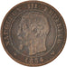 Moneta, Francja, Napoleon III, Napoléon III, 2 Centimes, 1854, Lille