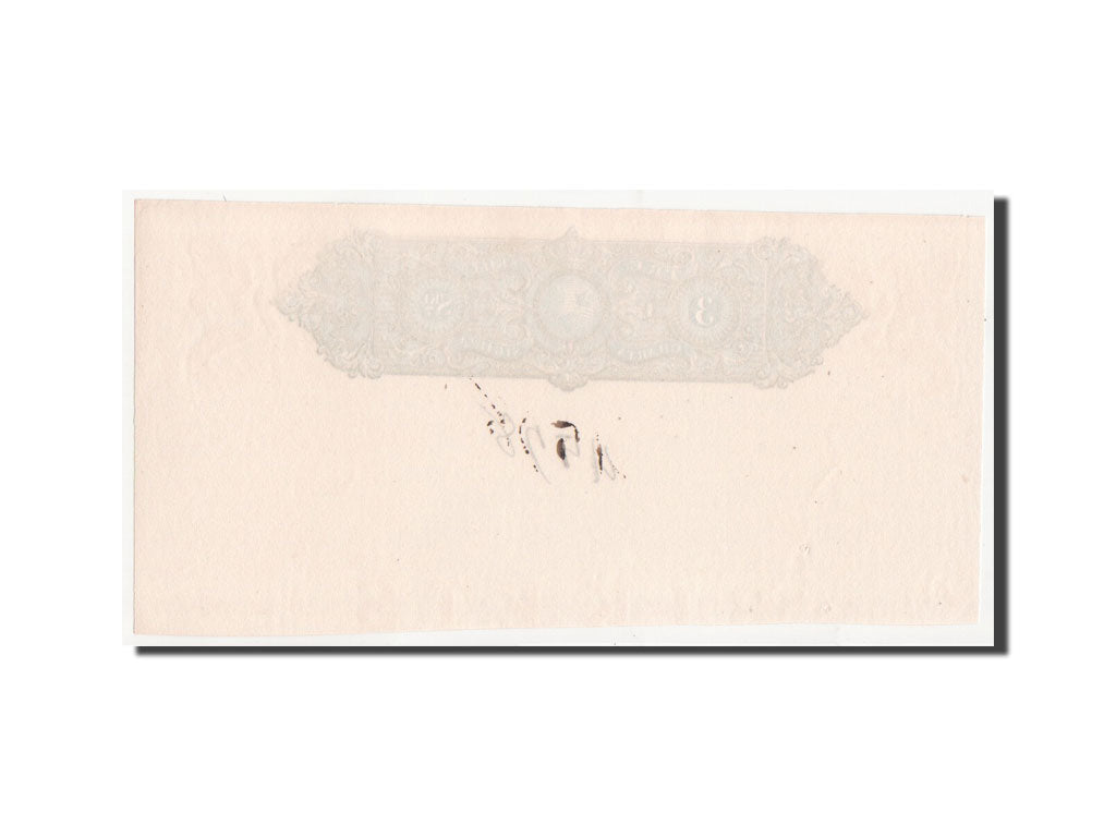 Suède , Charta Sigillata, 3 Skilling 1860