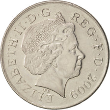 Great Britain, Elizabeth II, 10 Pence, 2009, AU(50-53), Copper-nickel, KM:1110