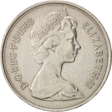 Monnaie, Grande-Bretagne, Elizabeth II, 10 New Pence, 1968, TTB+, Copper-nickel