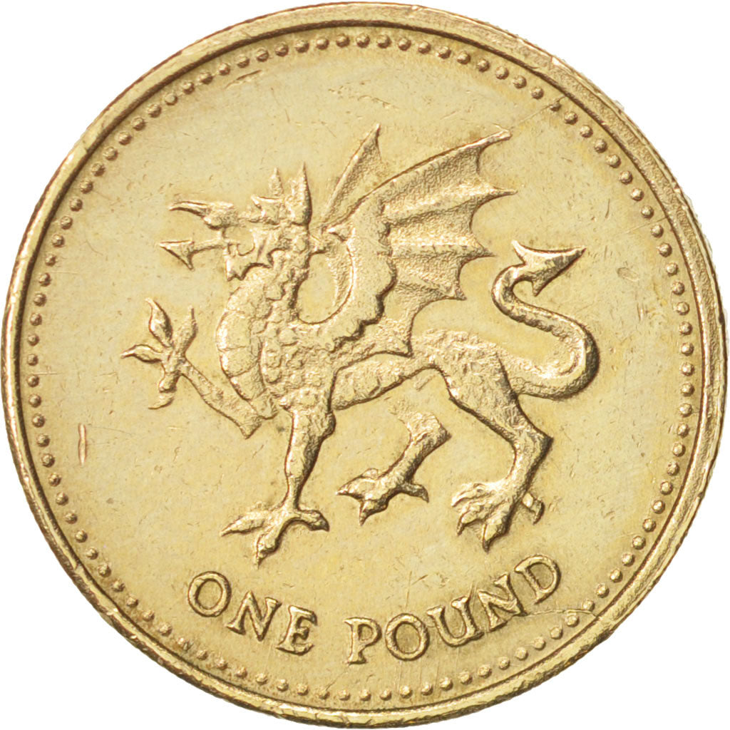 Great Britain, Elizabeth II, Pound, 2000, British Royal Mint, AU(50-53), KM 1005