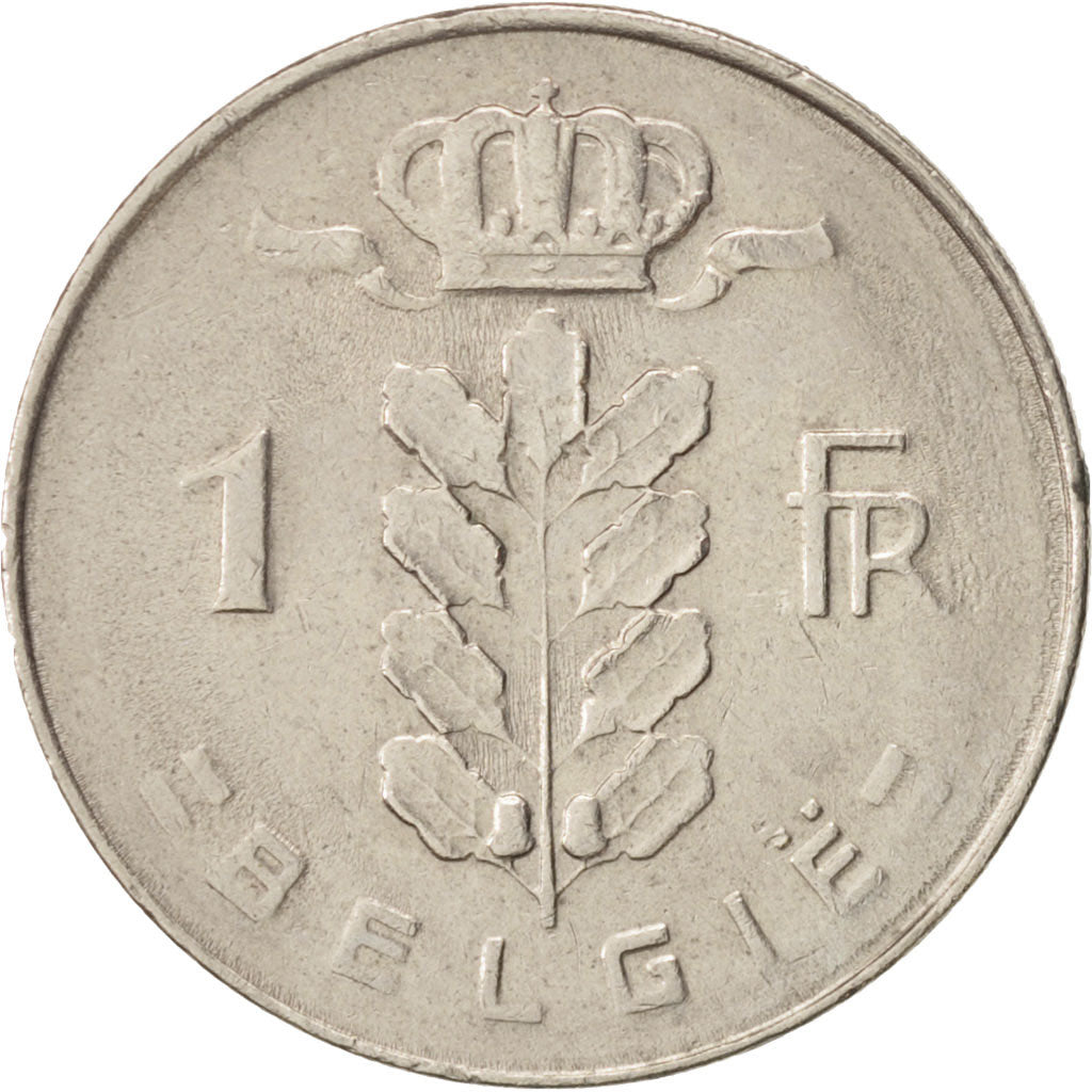 Coin, Belgium, Franc, 1977, AU(50-53), Copper-nickel, KM:143.1
