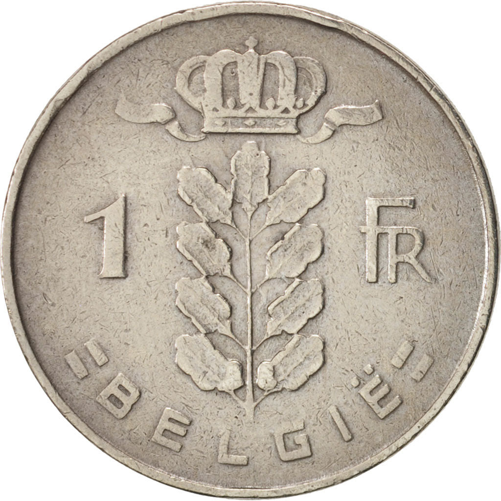 Coin, Belgium, Franc, 1950, AU(50-53), Copper-nickel, KM:143.1