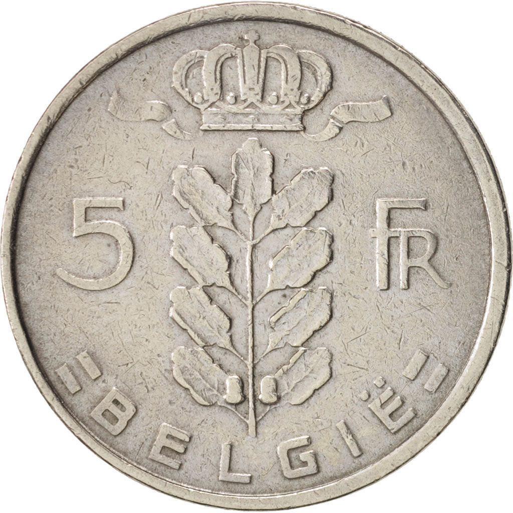 Coin, Belgium, 5 Francs, 5 Frank, 1949, AU(50-53), Copper-nickel, KM:135.1