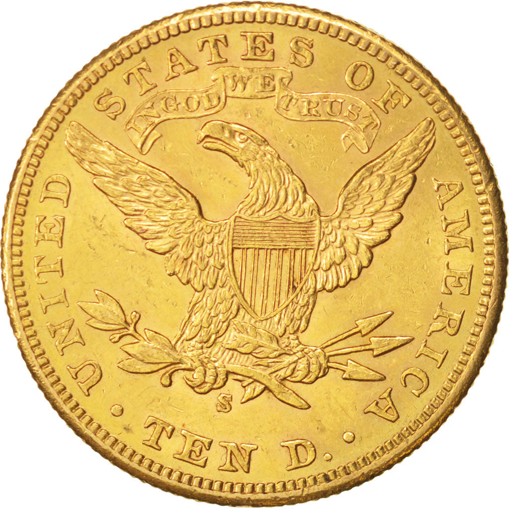 Stati Uniti, Coronet Head, $10,1906, U.S.,San Francisco, BB+, Oro,KM 102