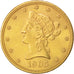 Stati Uniti, Coronet Head, $10, Eagle, 1905, U.S.Philadelphia, BB+, Oro,KM 102