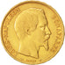 Moneta, Francia, Napoleon III, Napoléon III, 20 Francs, 1852, Paris, BB+, Oro