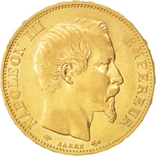Moneda, Francia, Napoleon III, Napoléon III, 20 Francs, 1860, Paris, MBC+, Oro