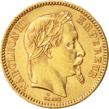 Munten, Frankrijk, Napoleon III, Napoléon III, 20 Francs, 1866, Paris, ZF+