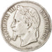 France, Napoleon III,5 Francs, 1870, Paris, EF(40-45), Silver, KM 799.1