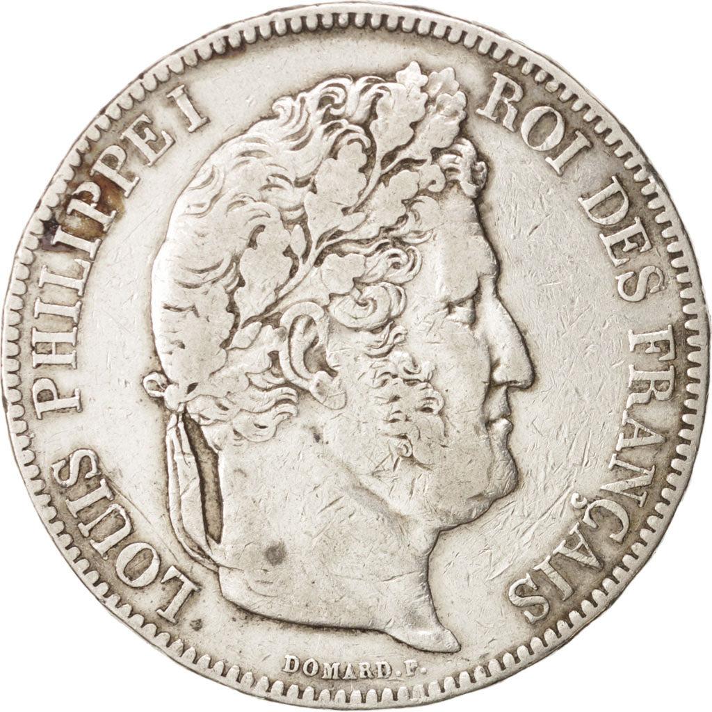 Coin, France, Louis-Philippe, 5 Francs, 1832, Limoges, VF(30-35), Silver