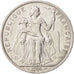 Coin, New Caledonia, 5 Francs, 1986, Paris, AU(55-58), Aluminum, KM:16
