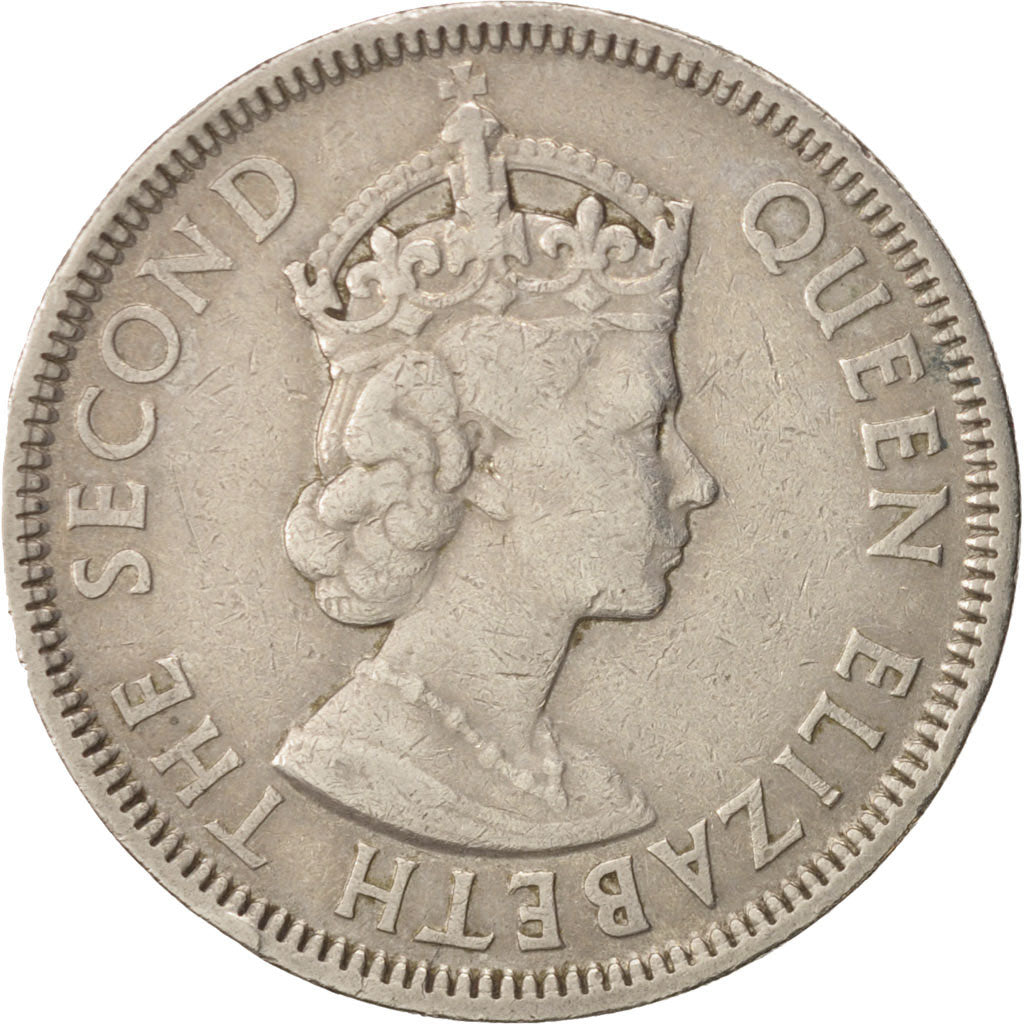 Coin, Mauritius, Elizabeth II, Rupee, 1978, VF(30-35), Copper-nickel, KM:35.1