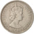 Moneda, Mauricio, Elizabeth II, Rupee, 1978, BC+, Cobre - níquel, KM:35.1