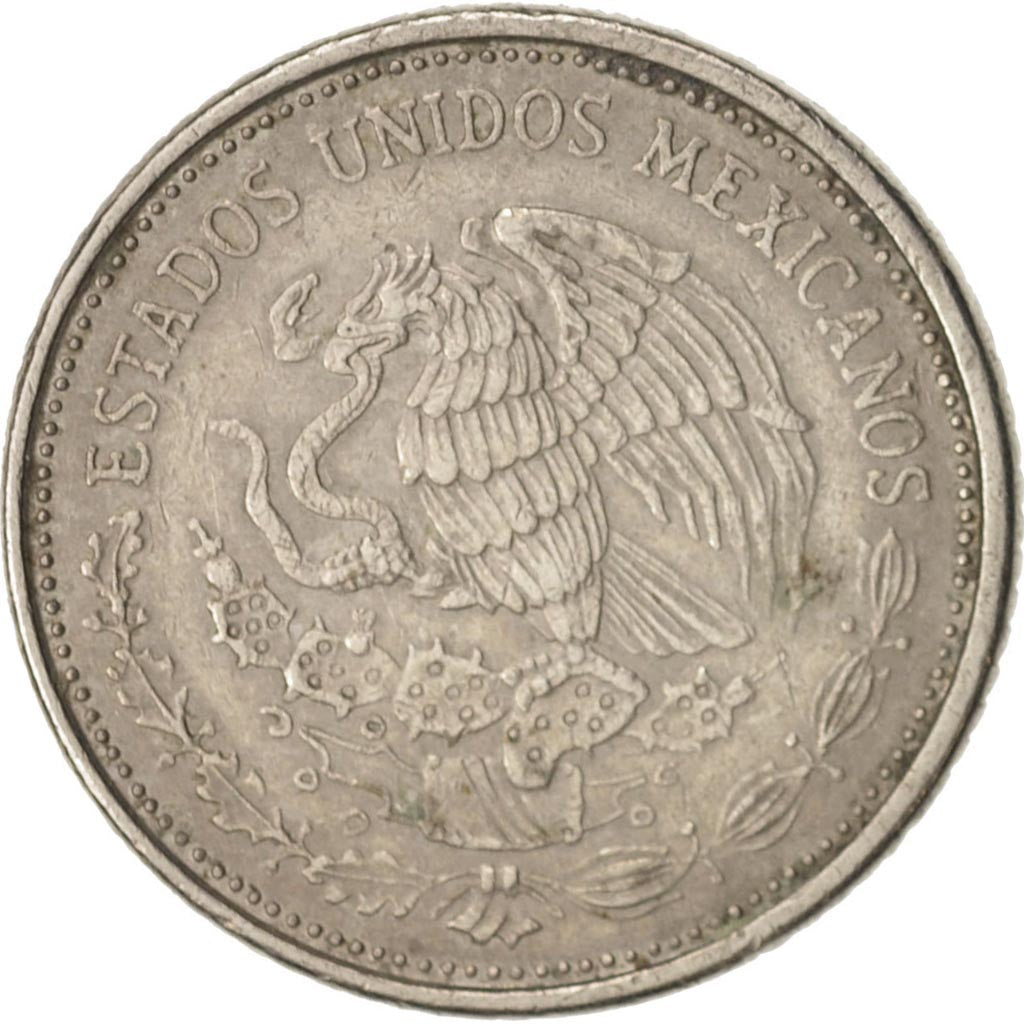 Moneta, Mexico, 50 Pesos, 1987, Mexico City, EF(40-45), Miedź-Nikiel, KM:495