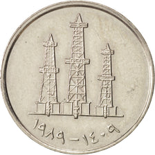 United Arab Emirates,50 Fils,1989,British Royal Mint,TTB+,Copper-nickel,KM 5
