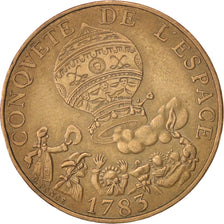 France, La conquête, 10 Francs, 1983, EF(40-45), Nickel-Bronze, KM:952
