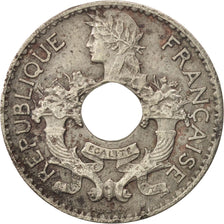 Moneta, FRANCUSKIE INDOCHINY, 5 Cents, 1939, Paris, VF(30-35), Mosiądz niklowy