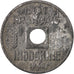 FRENCH INDO-CHINA, 1/4 Cent, 1942, Osaka, VF(30-35), Zinc, KM:25