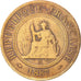 FRENCH INDO-CHINA, Cent, 1887, Paris, VF(30-35), Bronze, KM:1