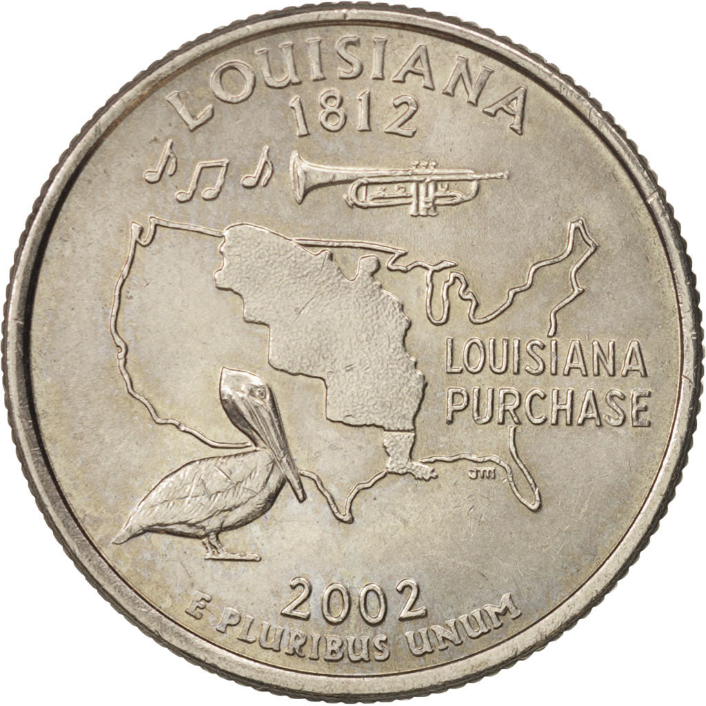 Münze, Vereinigte Staaten, Quarter, 2002, U.S. Mint, Philadelphia, VZ