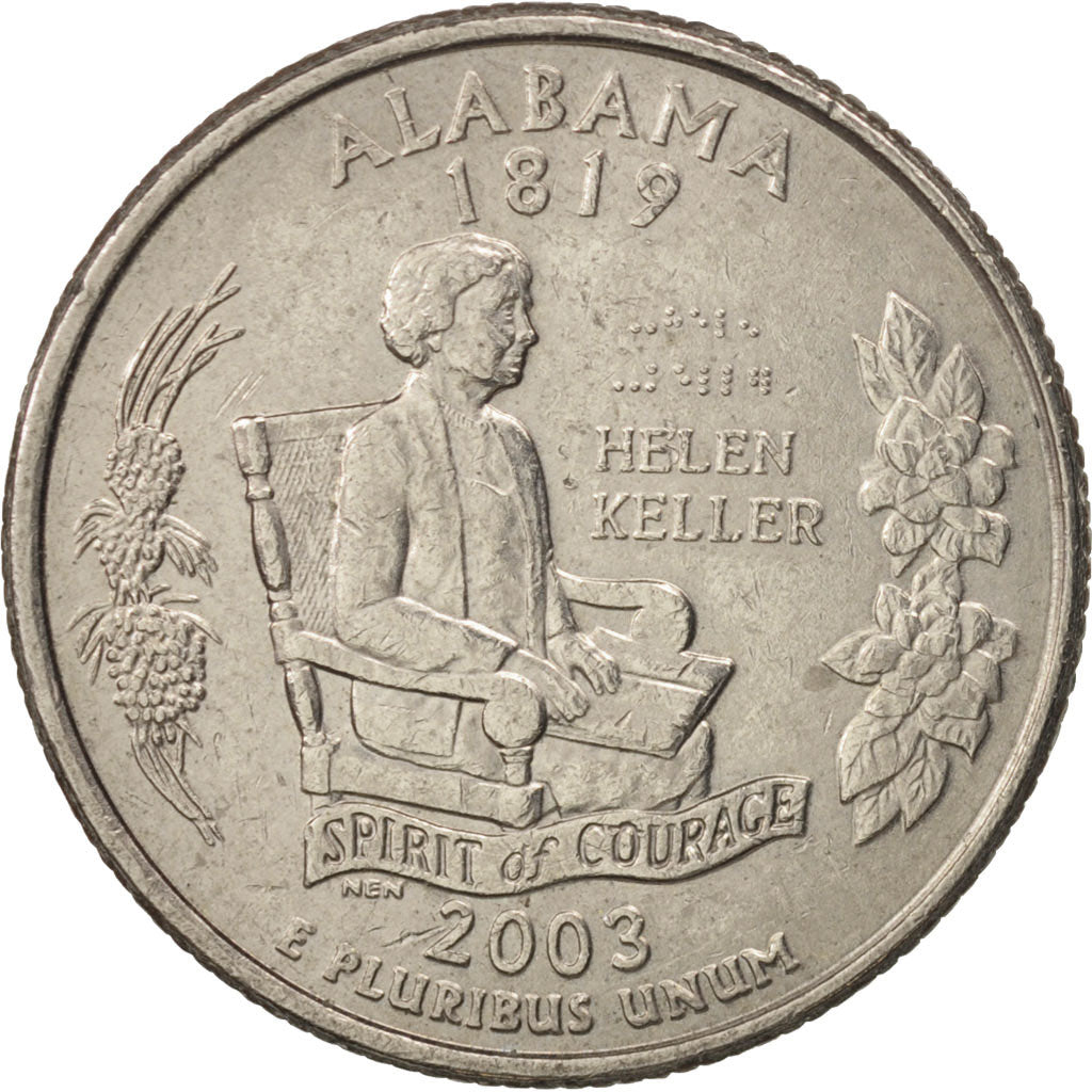 Stati Uniti, Quarter, 2003, Philadelphia, SPL-, Rame ricoperto in, KM 344