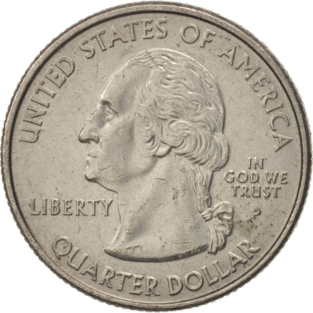 Stati Uniti, Quarter, 2003, Philadelphia, SPL-, Rame ricoperto in, KM 344